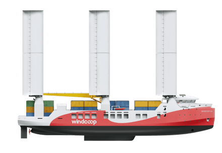 Porte-conteneurs à voile Windcoop