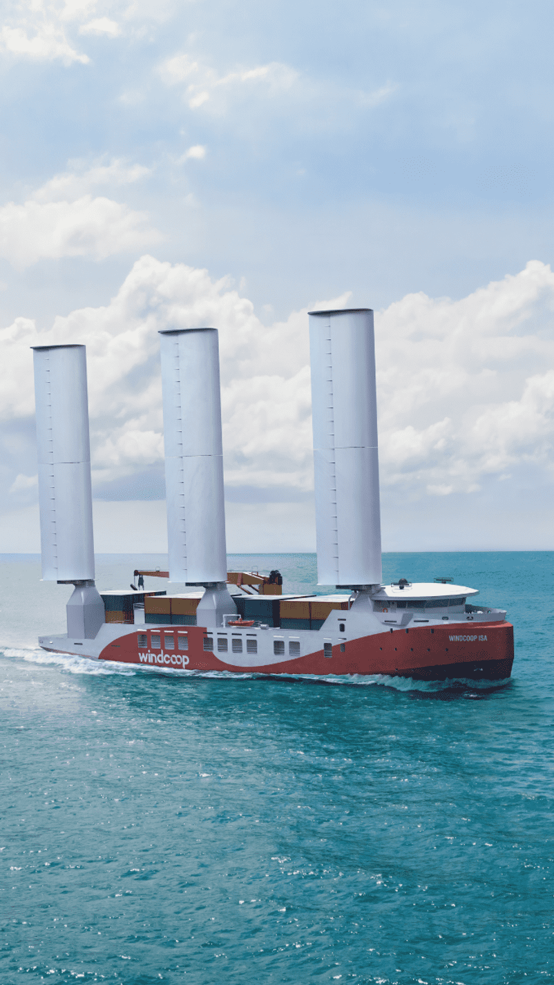 Porte conteneurs Windcoop